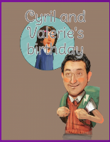 Cyril and Valerie's birthday
