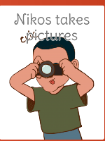 Nikos takes pictures