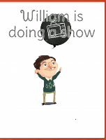 William is doing a show