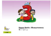 happy maths: measurements
