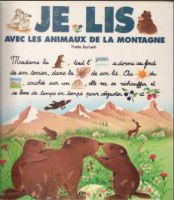 Je lis avec les animaux montagne